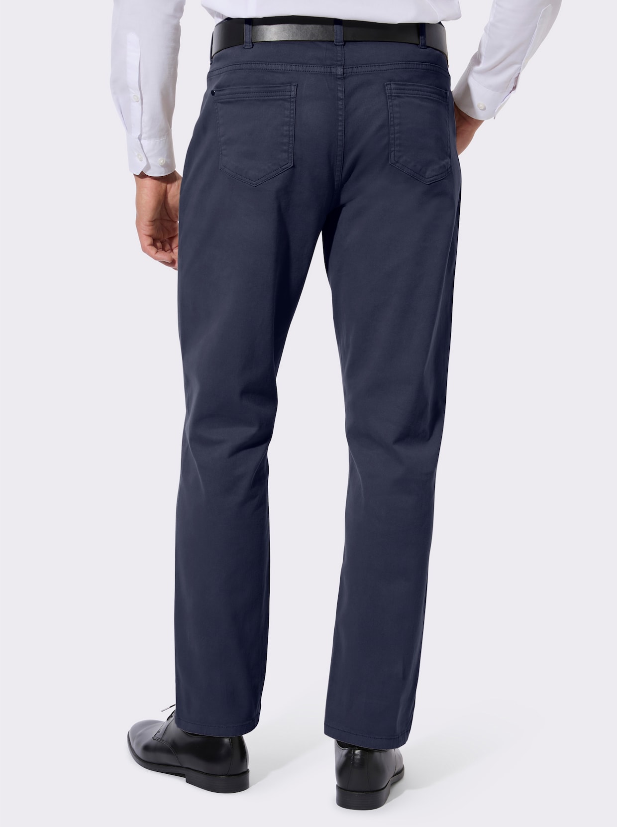5-Pocket-Jeans in Twill-Qualität - marine