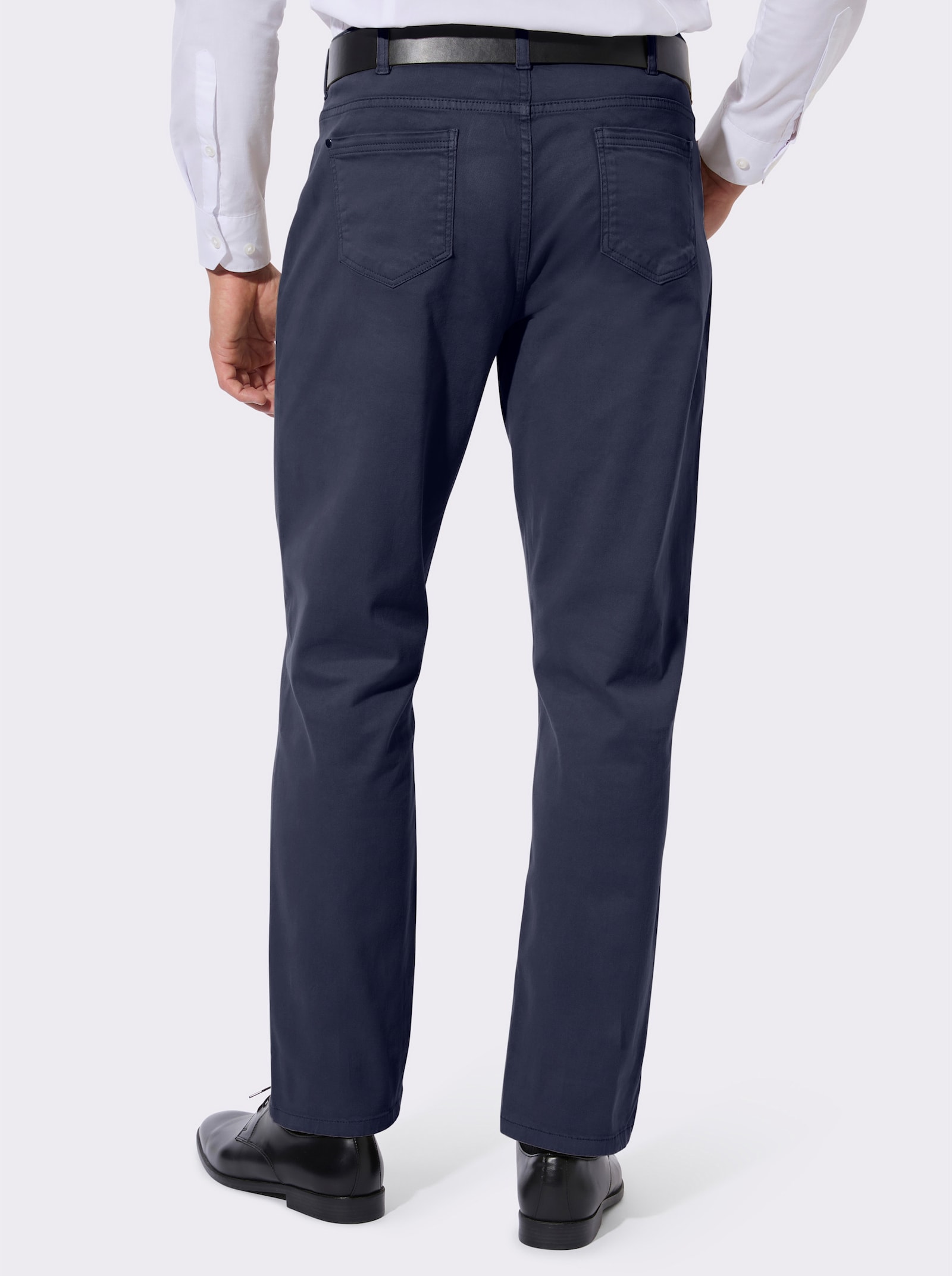 5-Pocket-Jeans in Twill-Qualität - marine