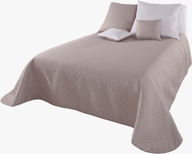 heine home Sprei - taupe/ecru