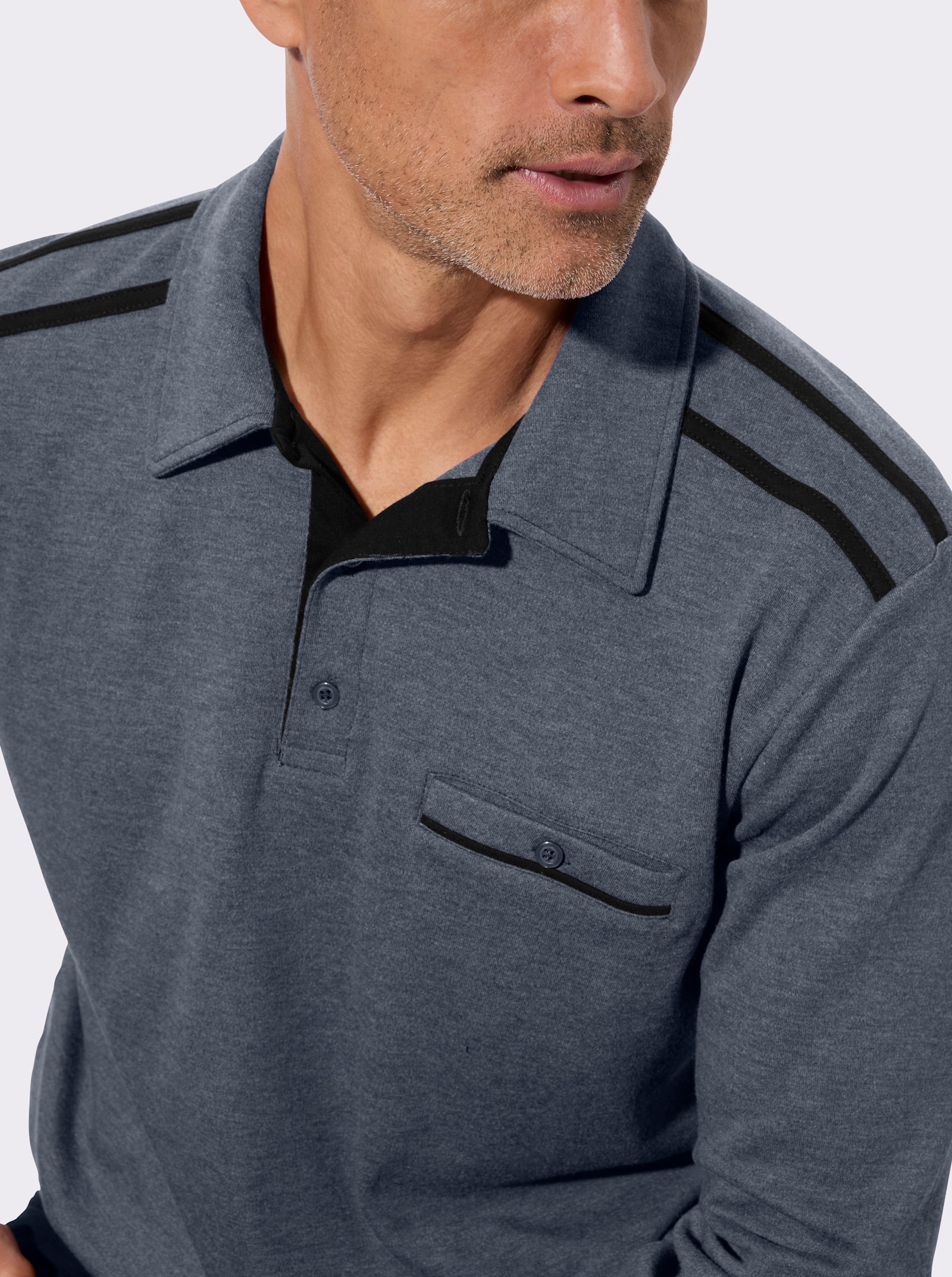Sweatshirt - jeansblauw