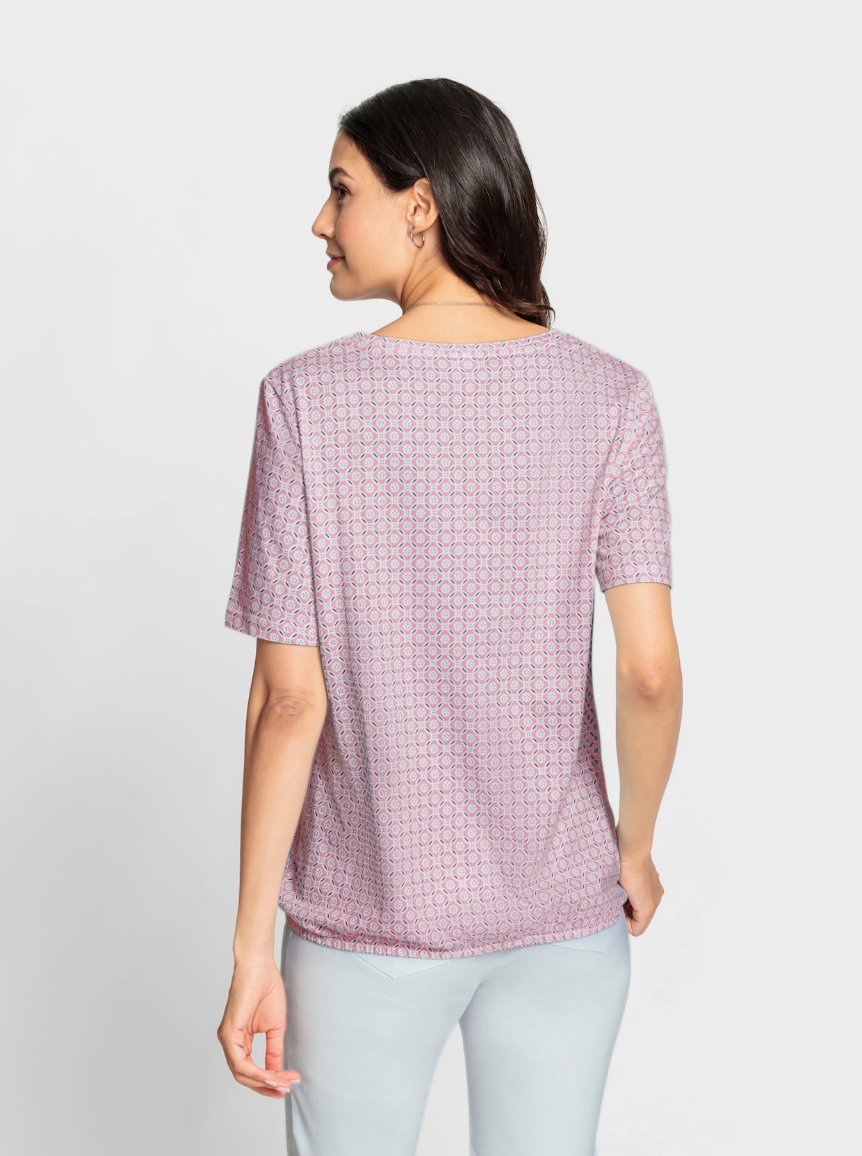 Shirt - rosenquarz-bedruckt
