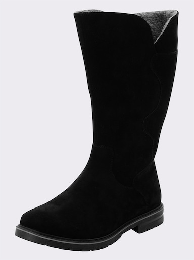 sheego Weitschaftstiefel - schwarz