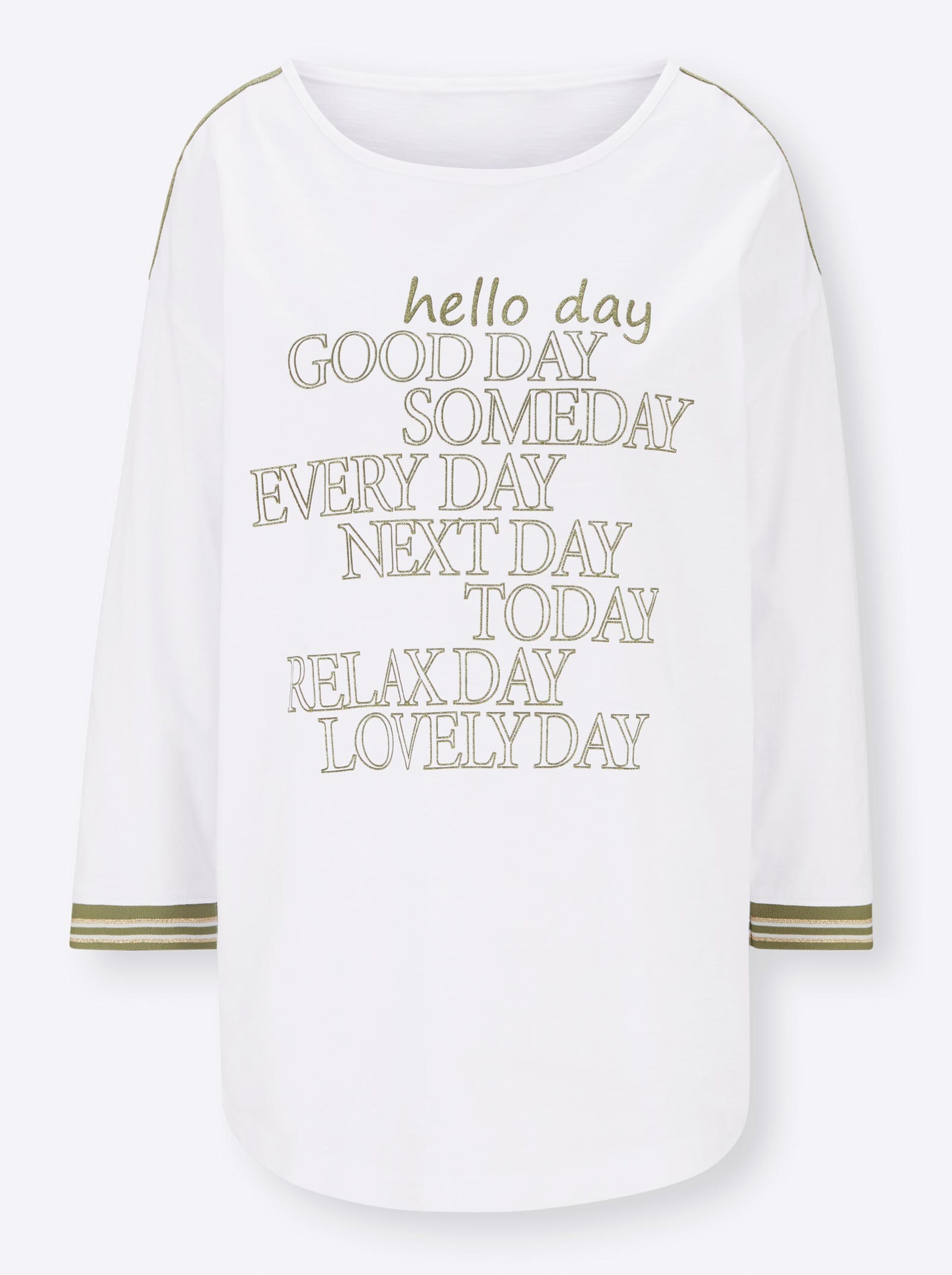 Damenmode Shirts Rick Cardona T-Shirt in ecru Damenmode Shirts Rick Cardona T-Shirt in ecru