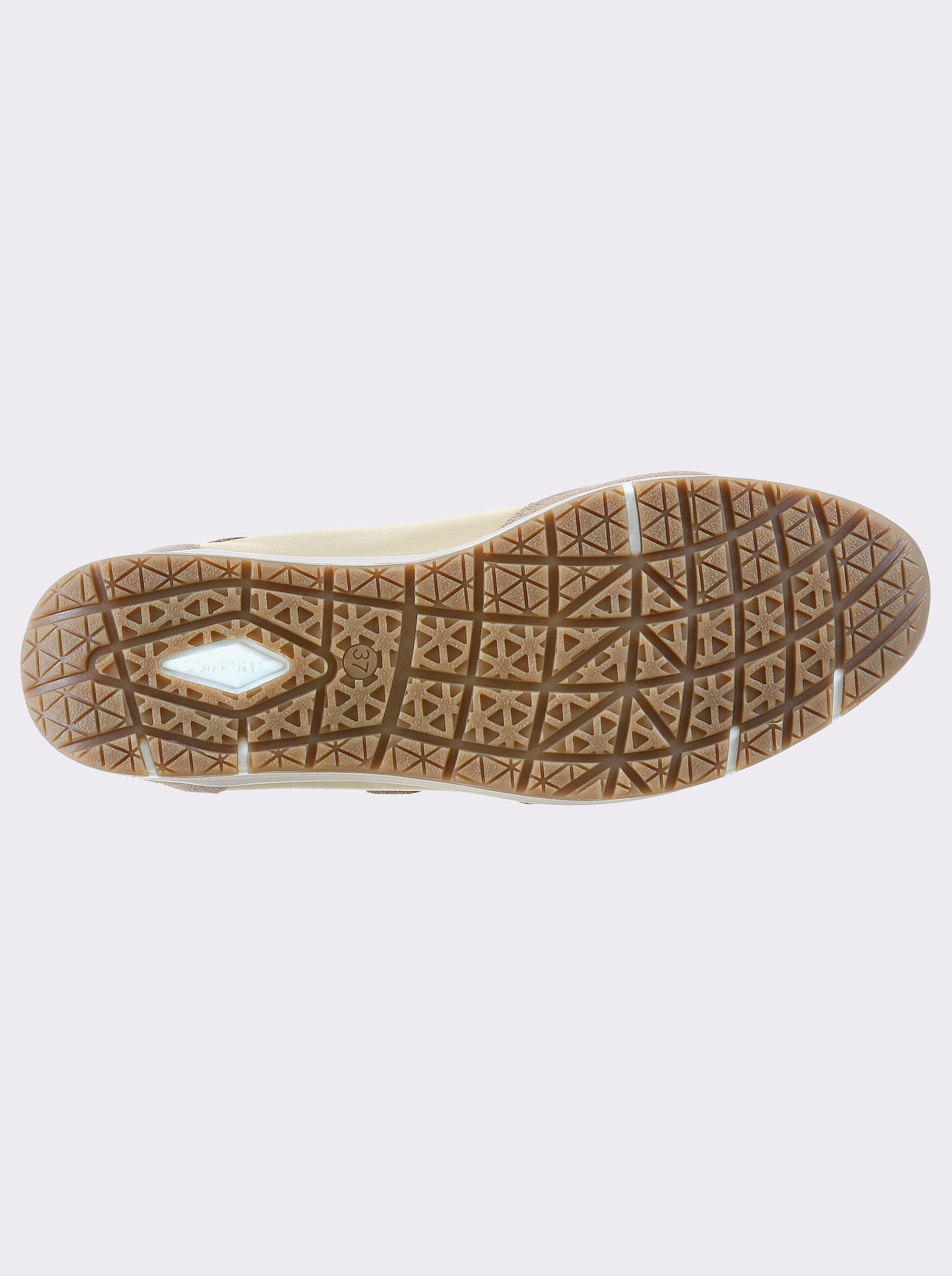 airsoft modern+ Klettschuh aus Leder - beige