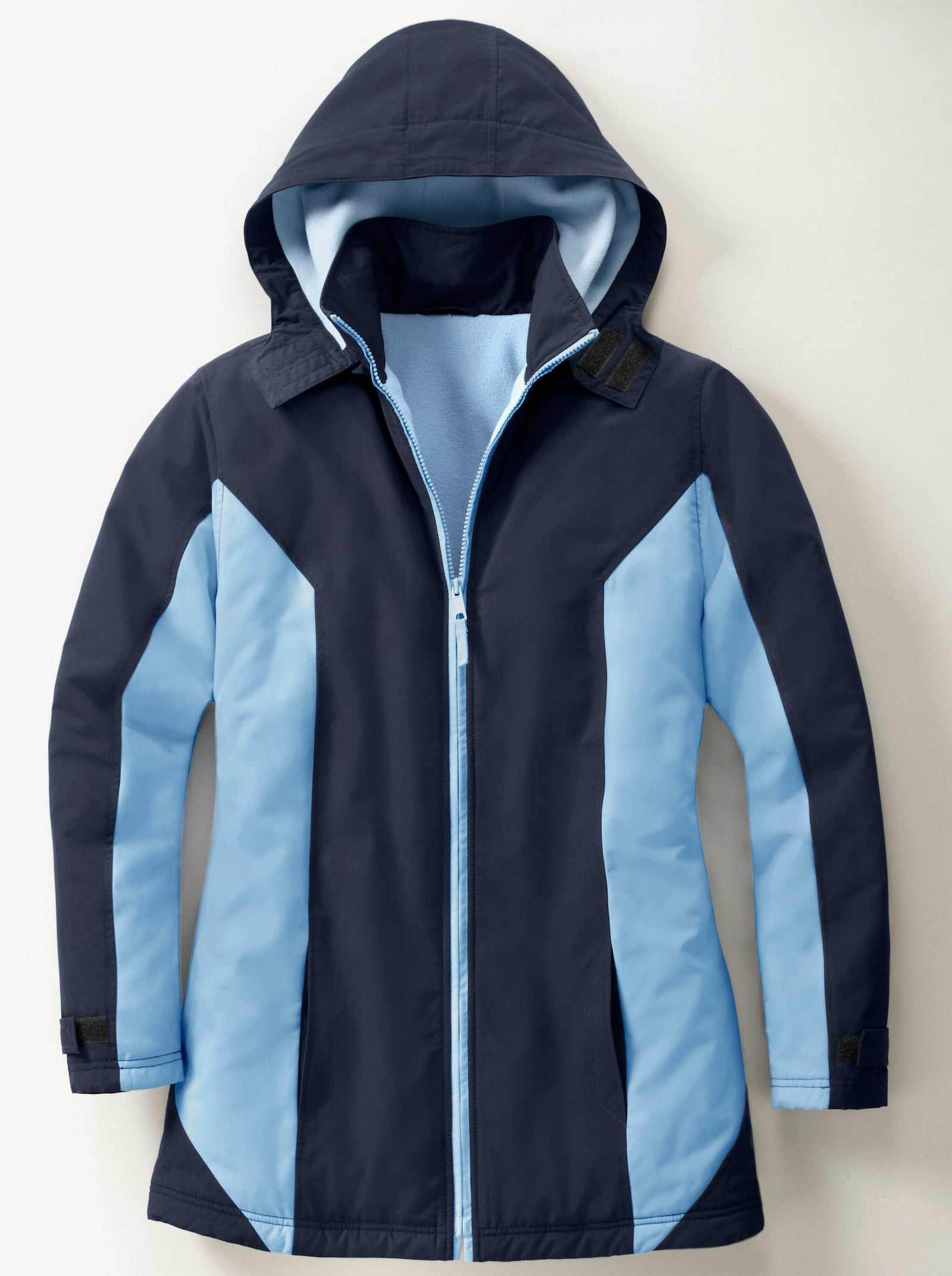 Funkční bunda s fleecovou podšívkou - námořnická modrá-modrá