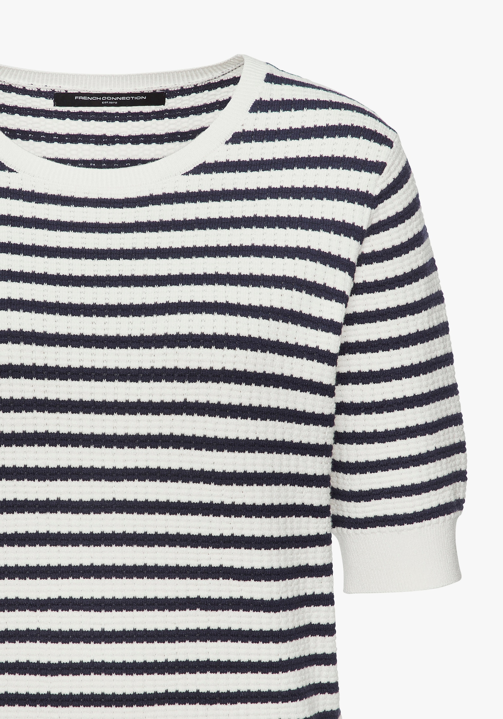French Connection T-Shirt - weiß-marine