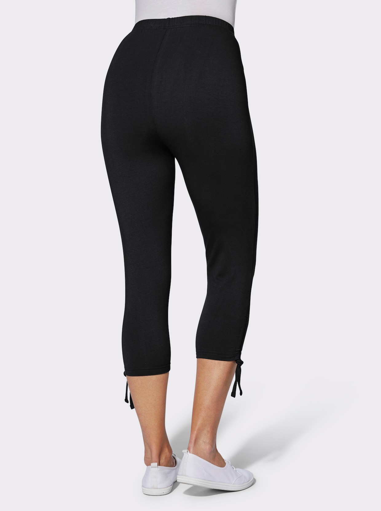 Caprilegging - zwart