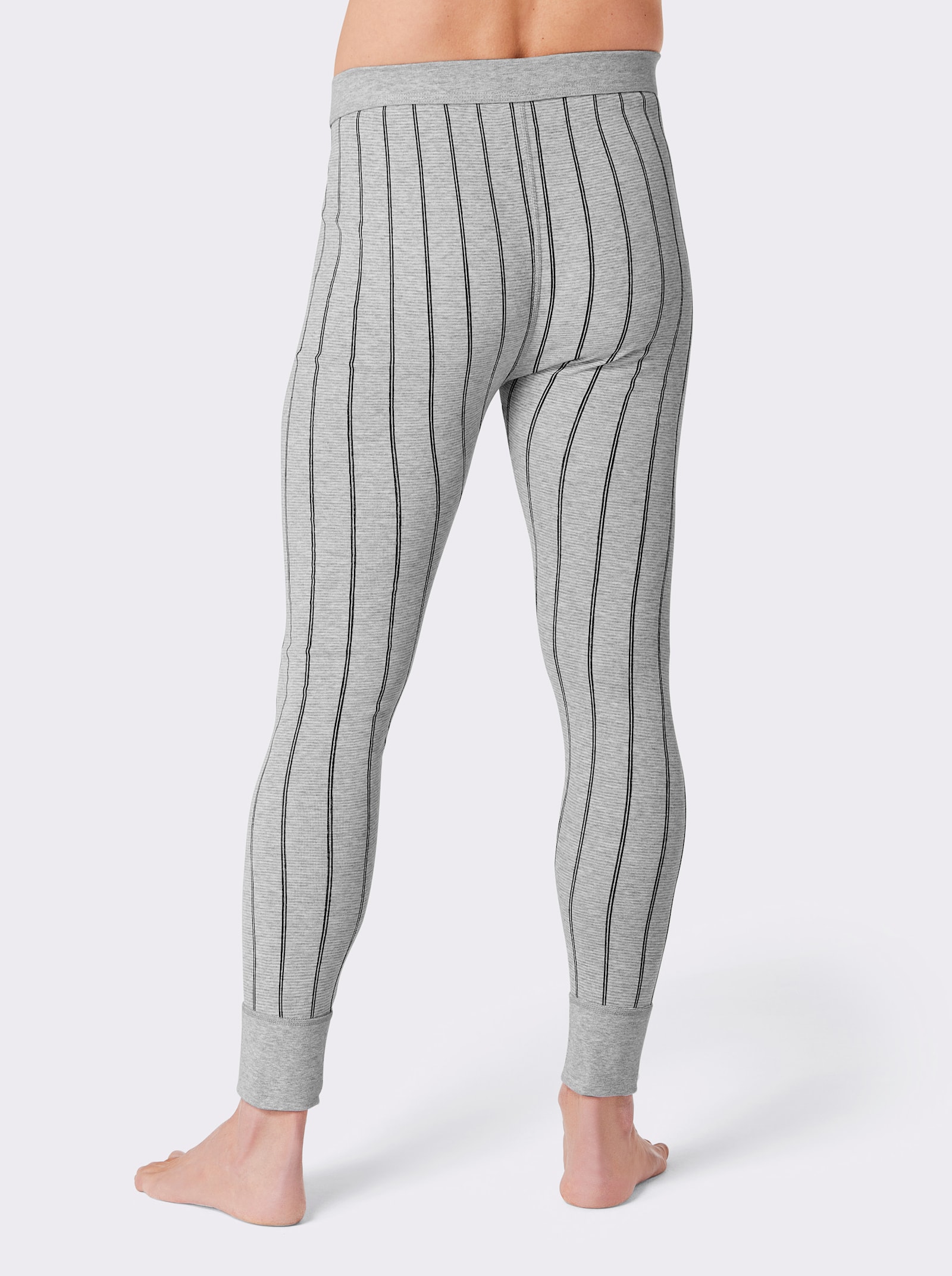 Broek, lang - antraciet + grijs