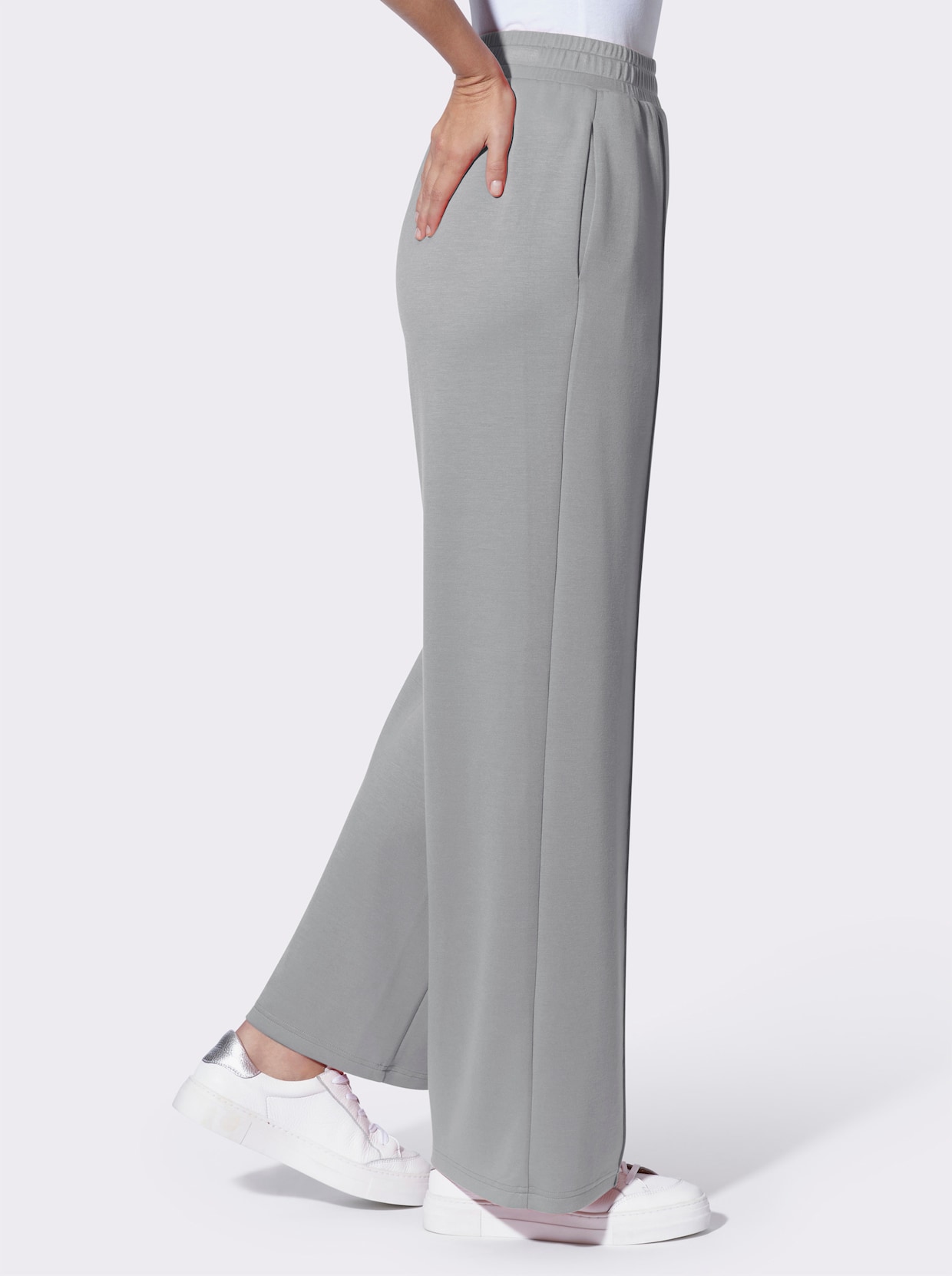 heine Pantalon - gris pierre