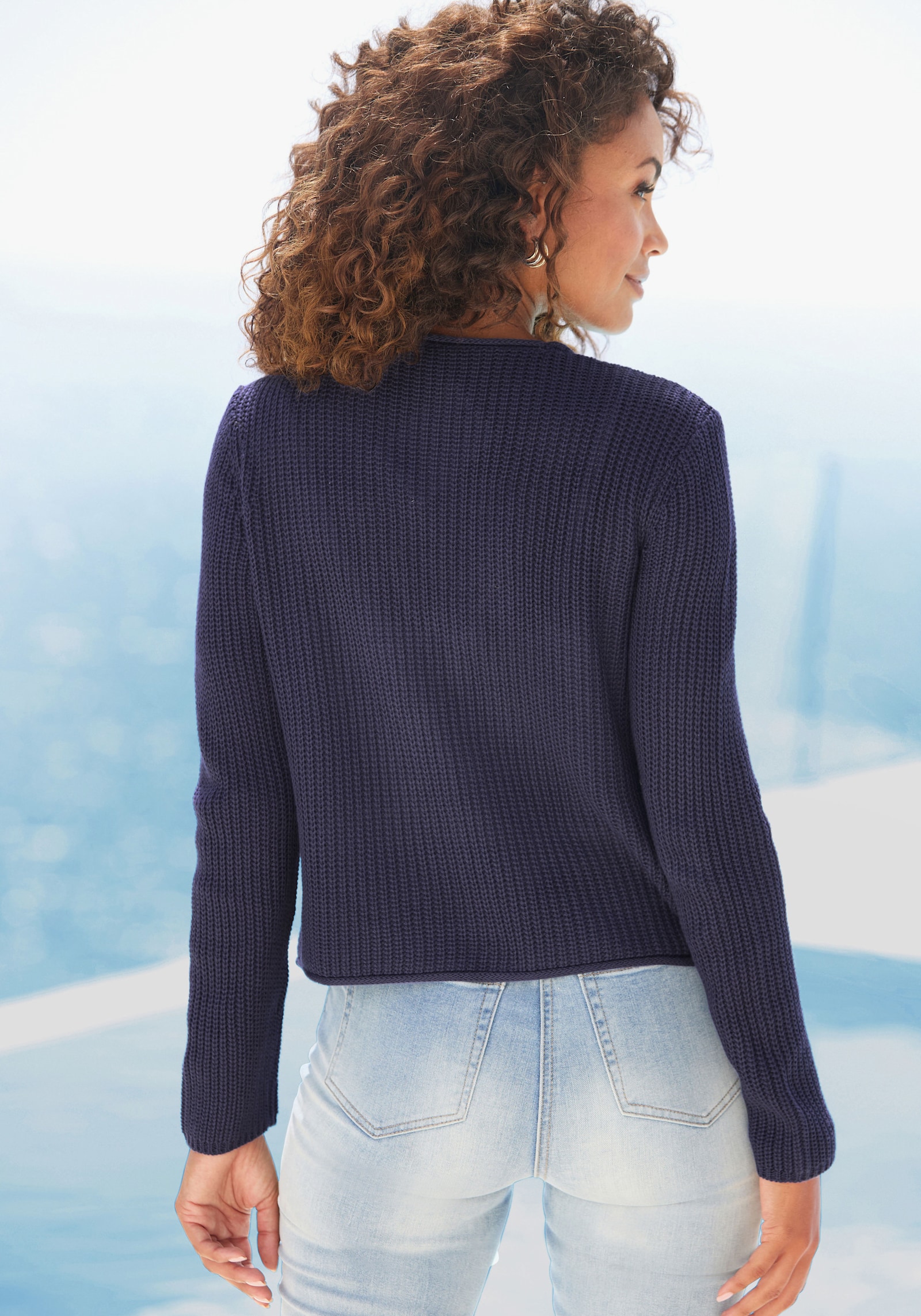 Vivance Strickjacke - marine