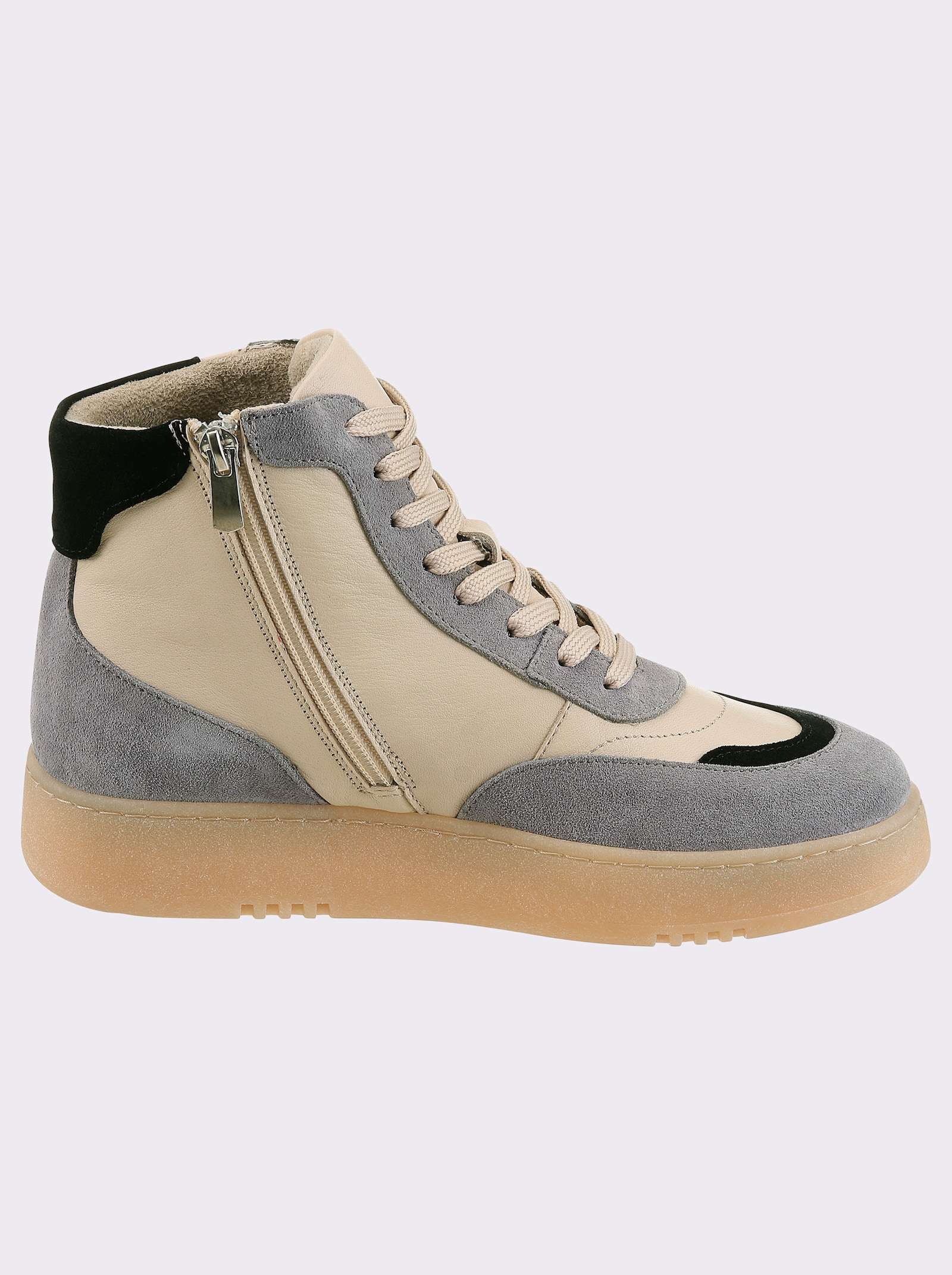 Andrea Conti Sneaker - creme-grau
