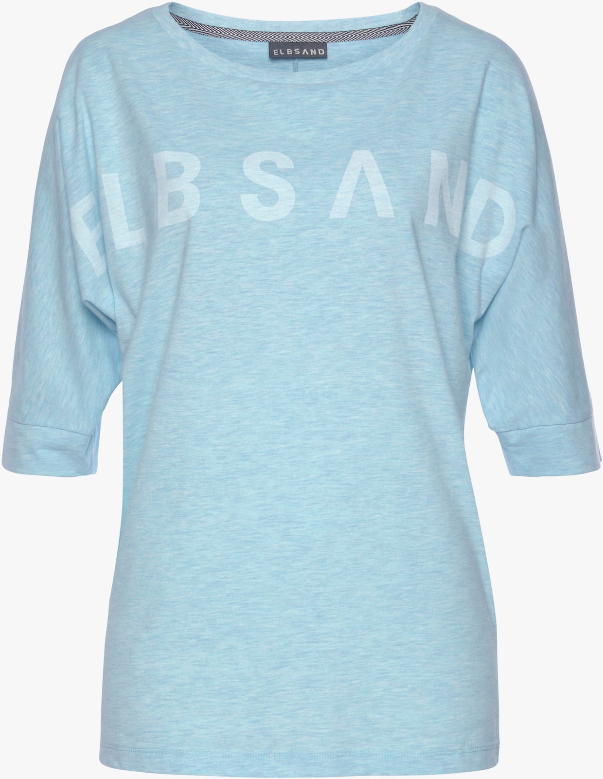 Elbsand Shirt met 3/4-mouw - lichtblauw