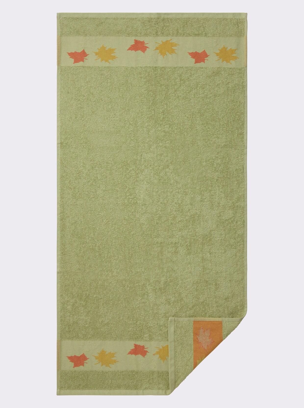 wäschepur Handdoek - lindegroen