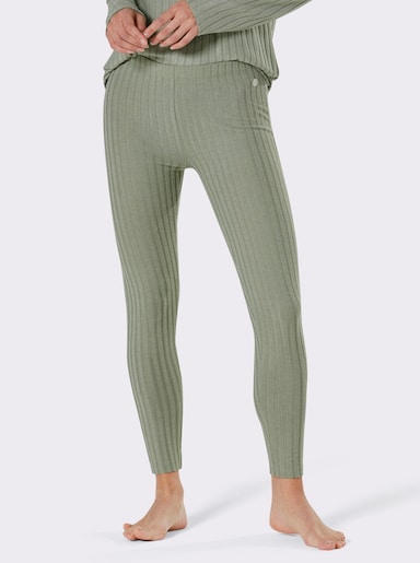 CREATION L PREMIUM Modal-Leggings - lindgrün