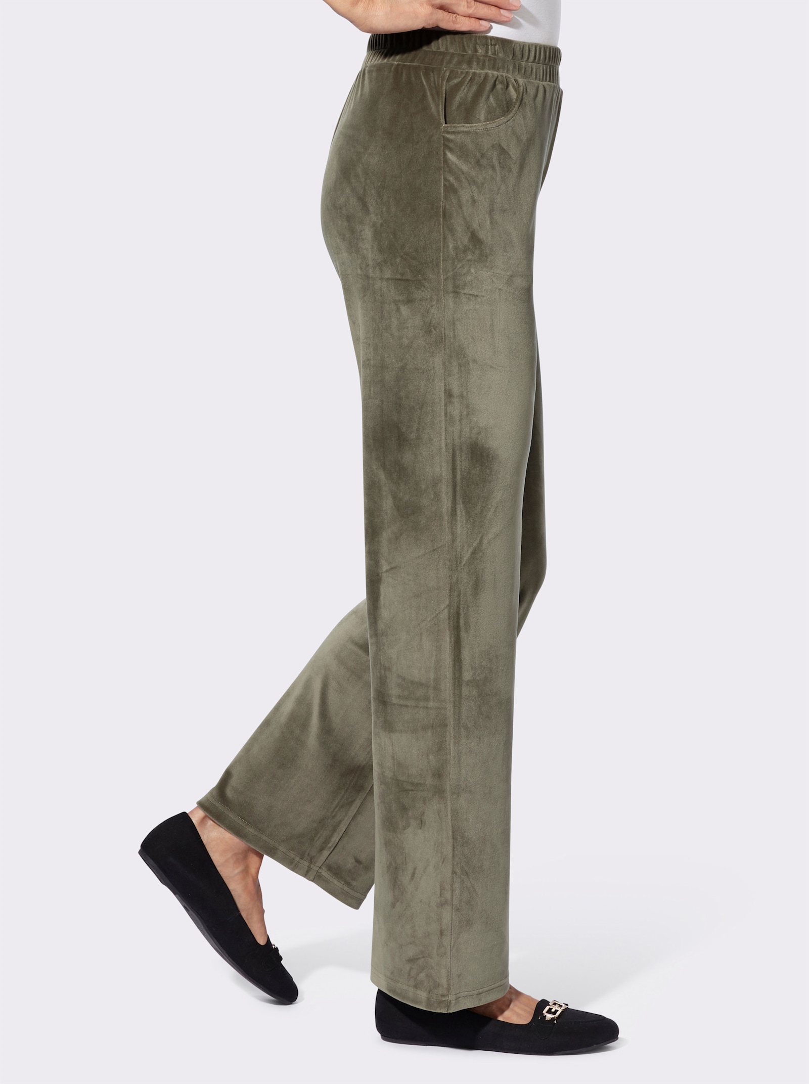Nickihose in weiterer Form - khaki