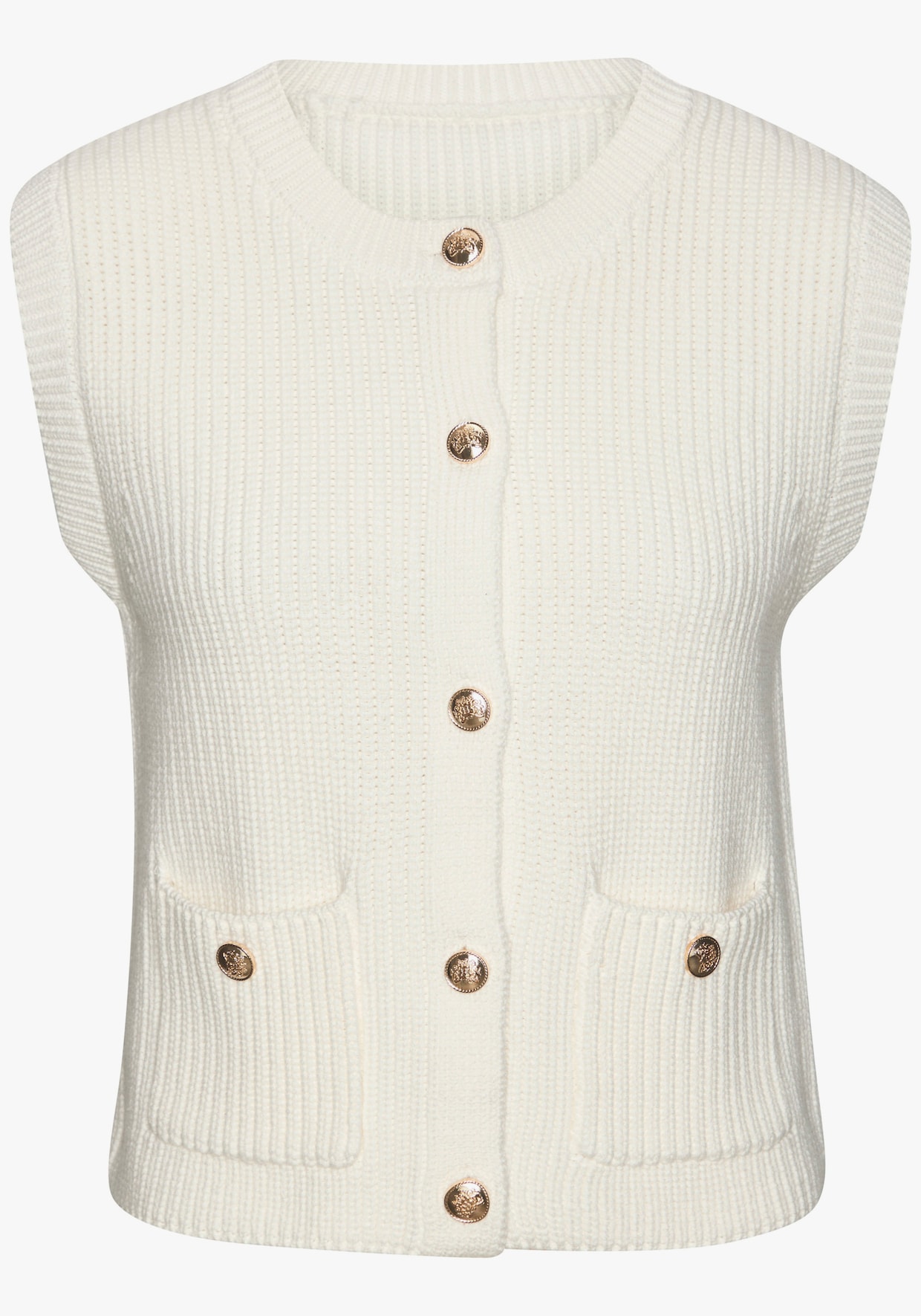 LASCANA Strickweste - creme