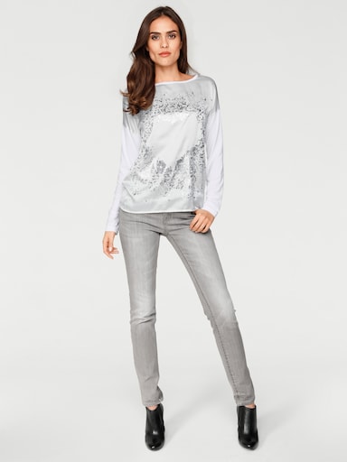 heine Oversized Shirt - weiss