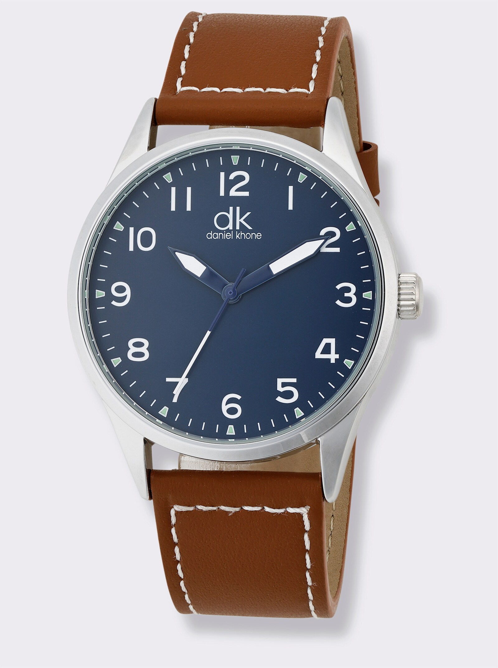 Herrenuhr - hellbraun