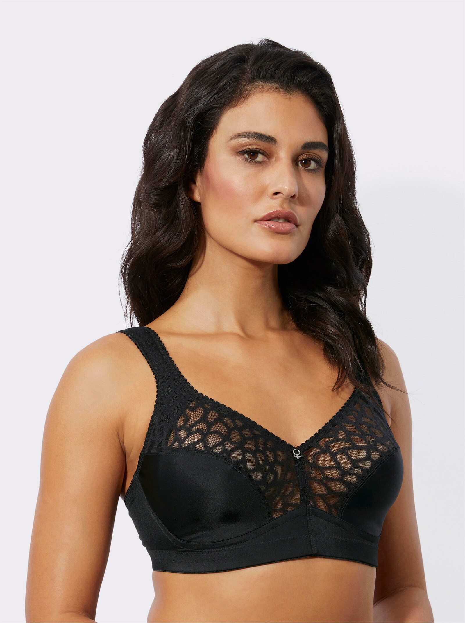 Swegmark Comfortbeha zonder beugel - zwart