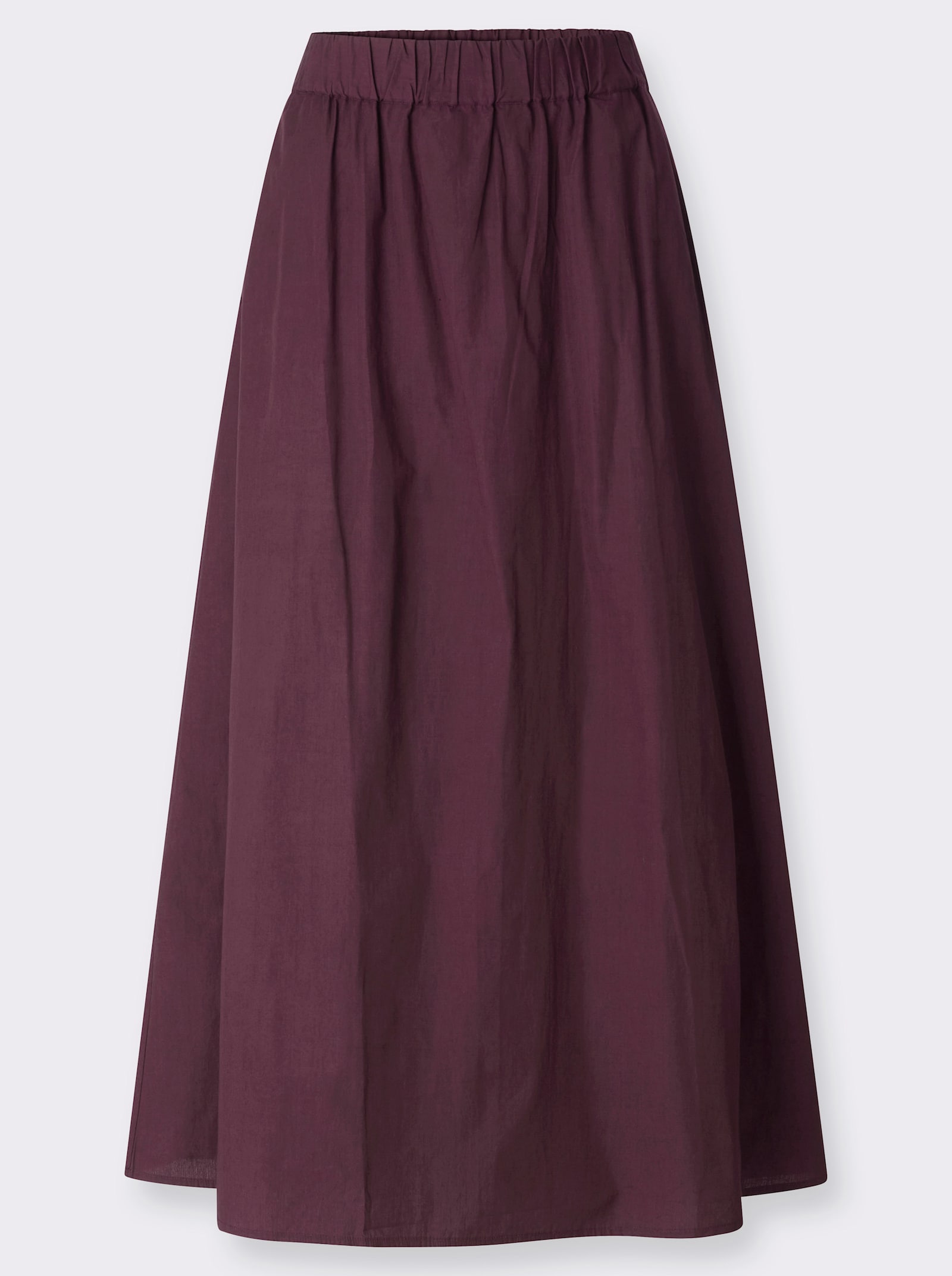 heine A-Linien-Rock mit Dehnbund - burgund