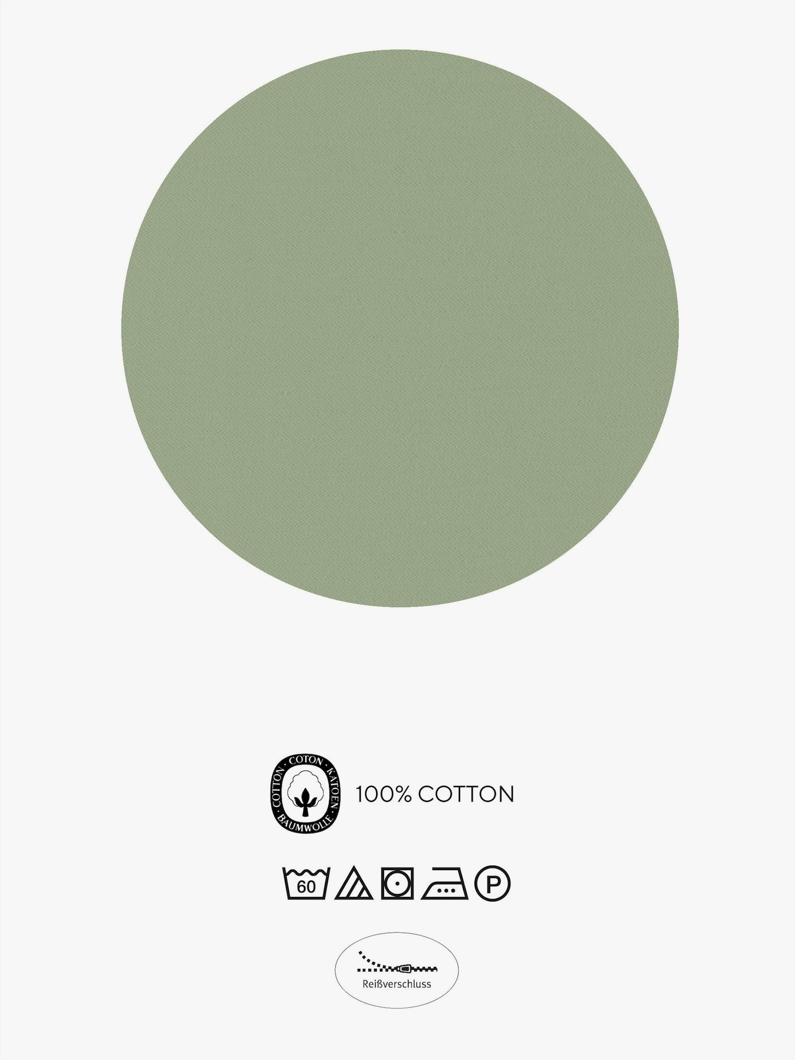 Biberna Bettwäsche - pistazie