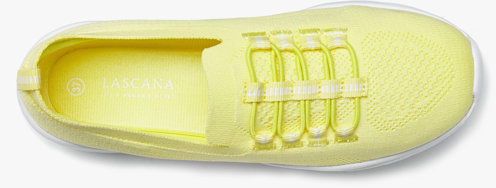 LASCANA Sneaker - lichtgeel