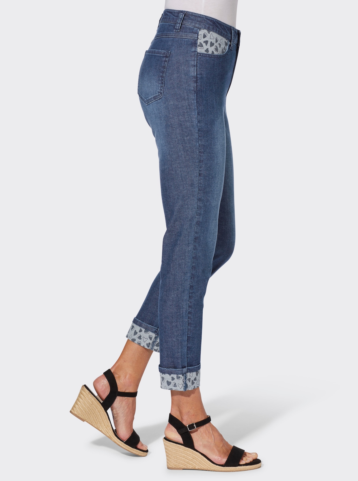 Jeans - blue-stone-washed