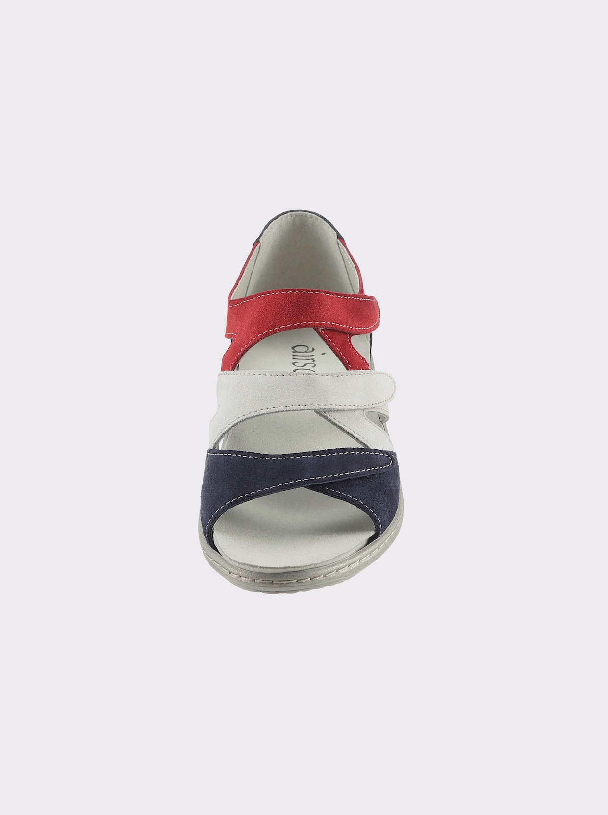 airsoft comfort+ Sandale - marine-weiß
