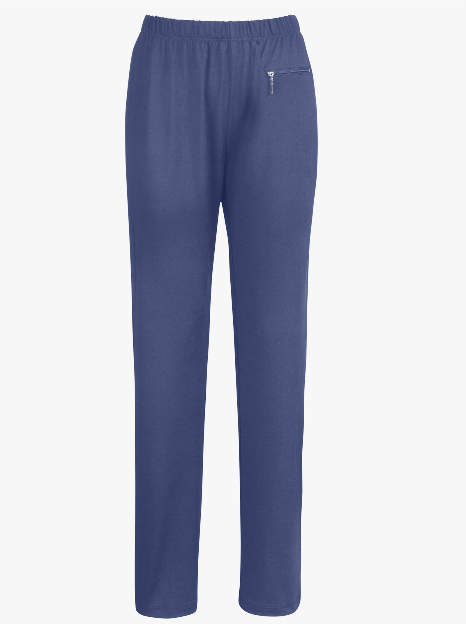 Freizeithose in Microfaser-Qualität - blau