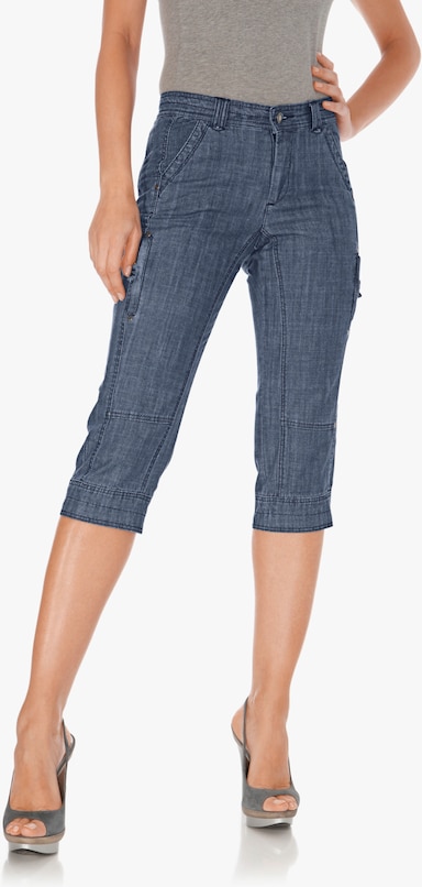 heine Capri-legging - blue denim