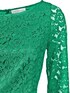 Ashley Brooke Kanten jurk - smaragdgroen