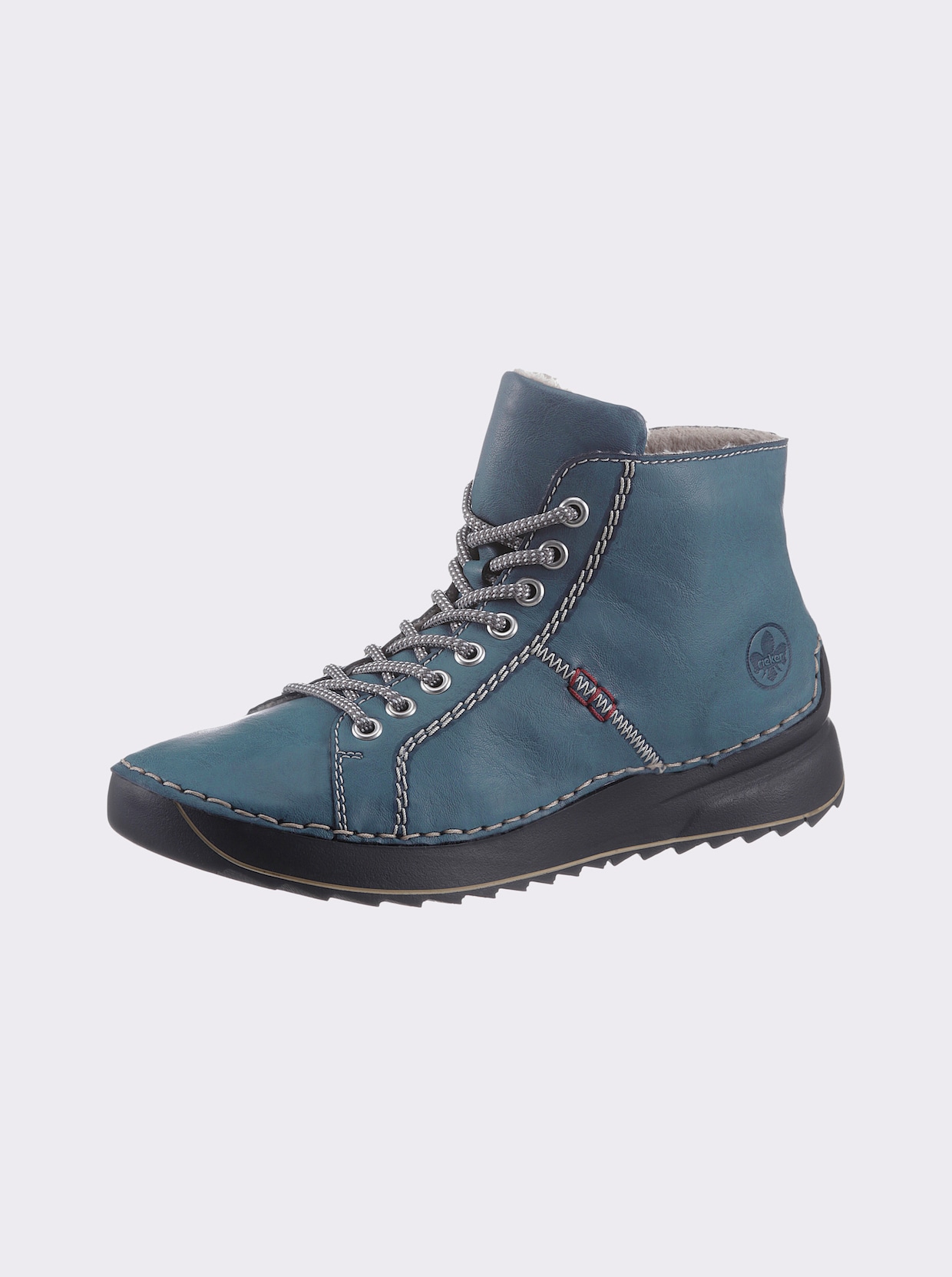 Rieker Stiefelette - hellblau