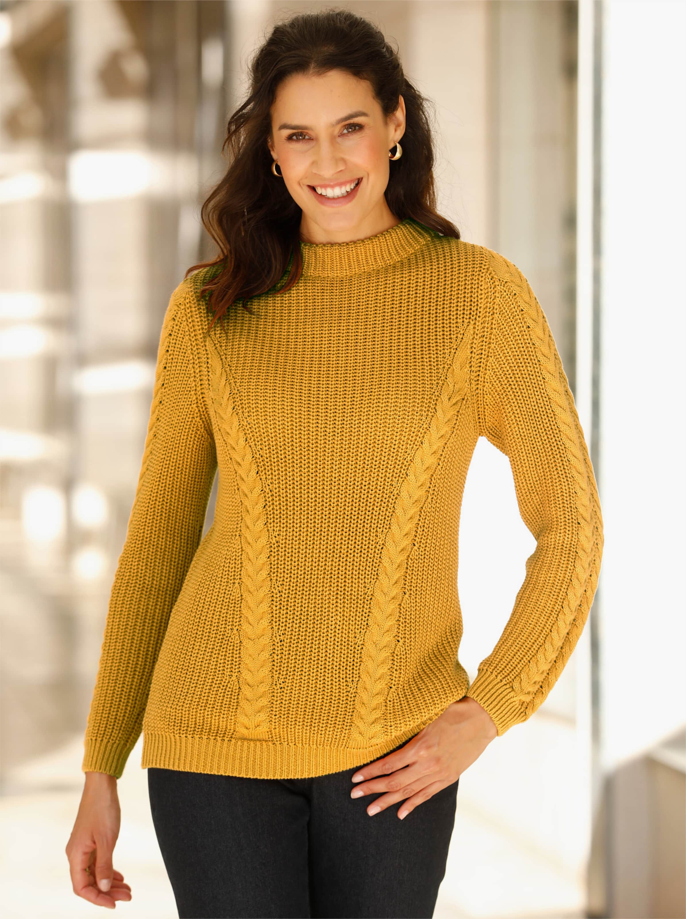 Pulli Longpullover Otto Longpullover Otto Strickkleid Kleid