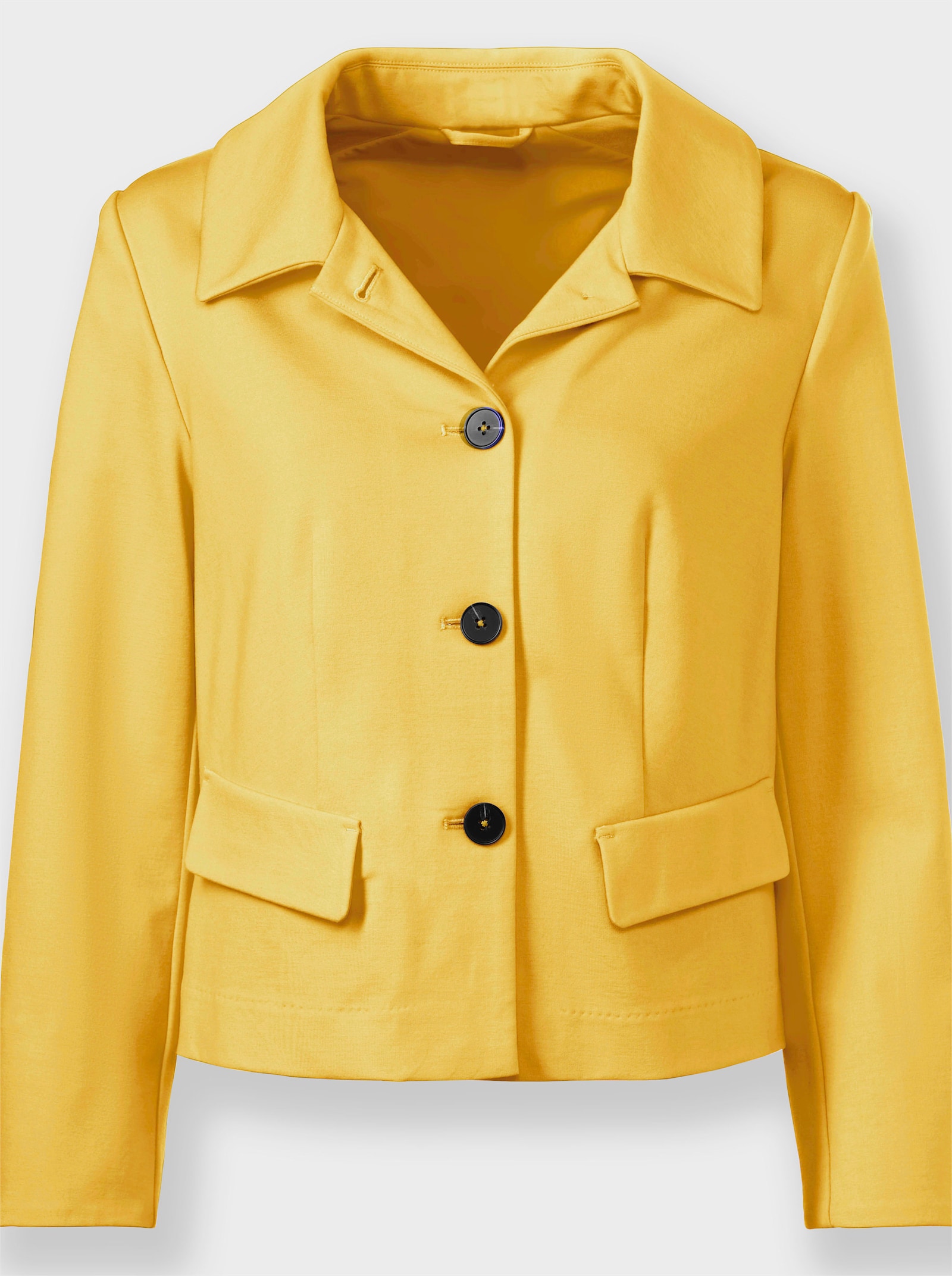 heine Jerseyblazer in Kurzform - sonnengelb