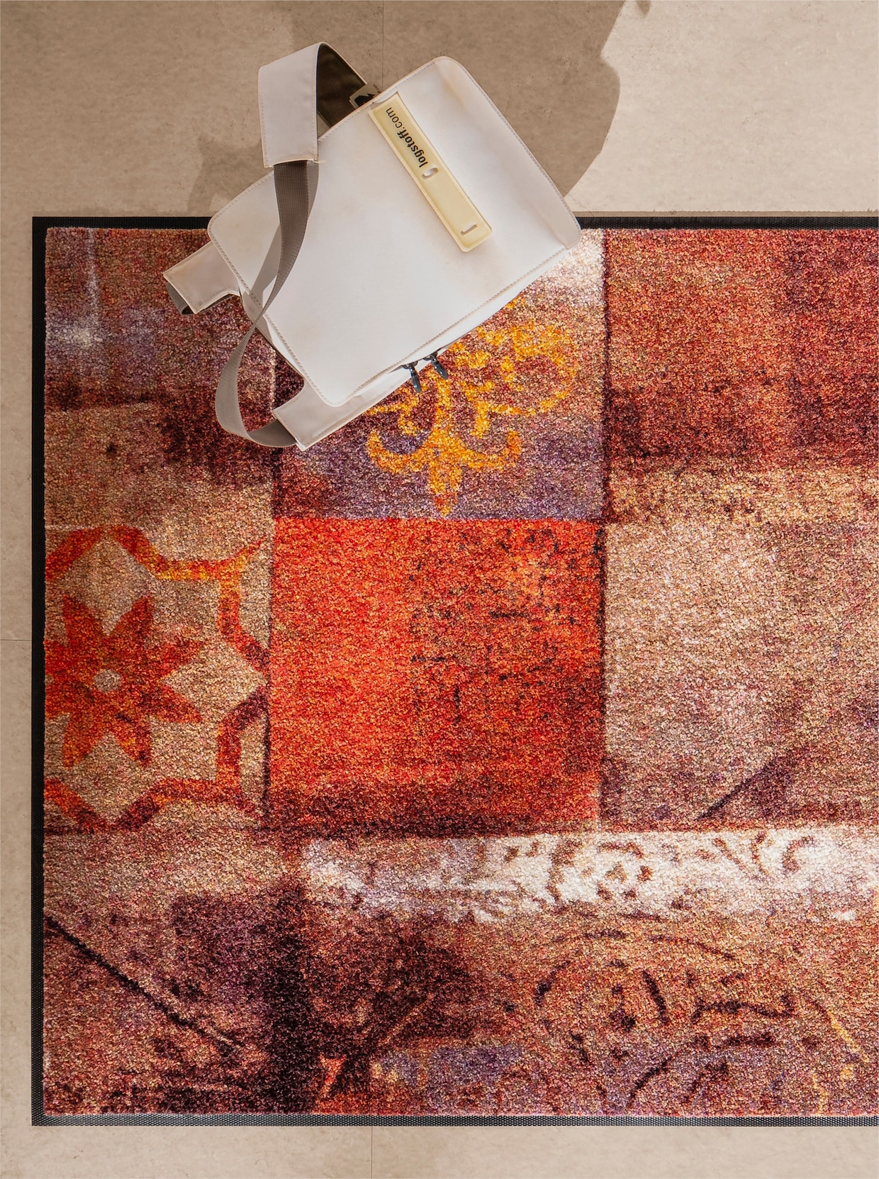 wash+dry by Kleen-Tex Voetmat - roest