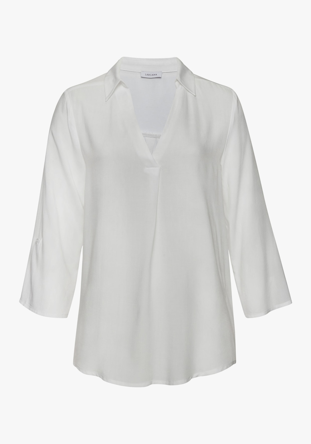 LASCANA Comfortabele blouse - wit