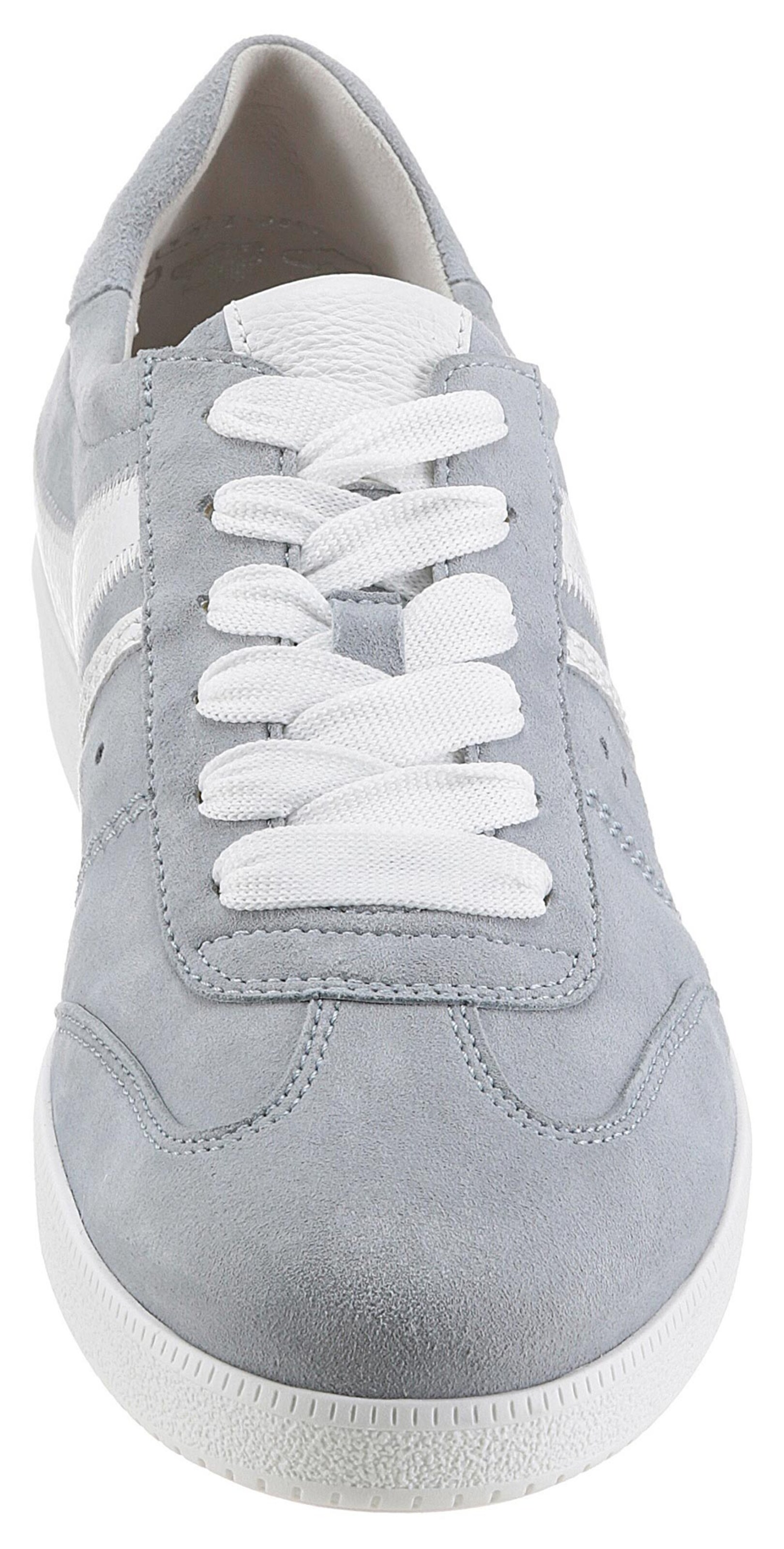 Gabor Sneaker in lichtblauw/wit | heine