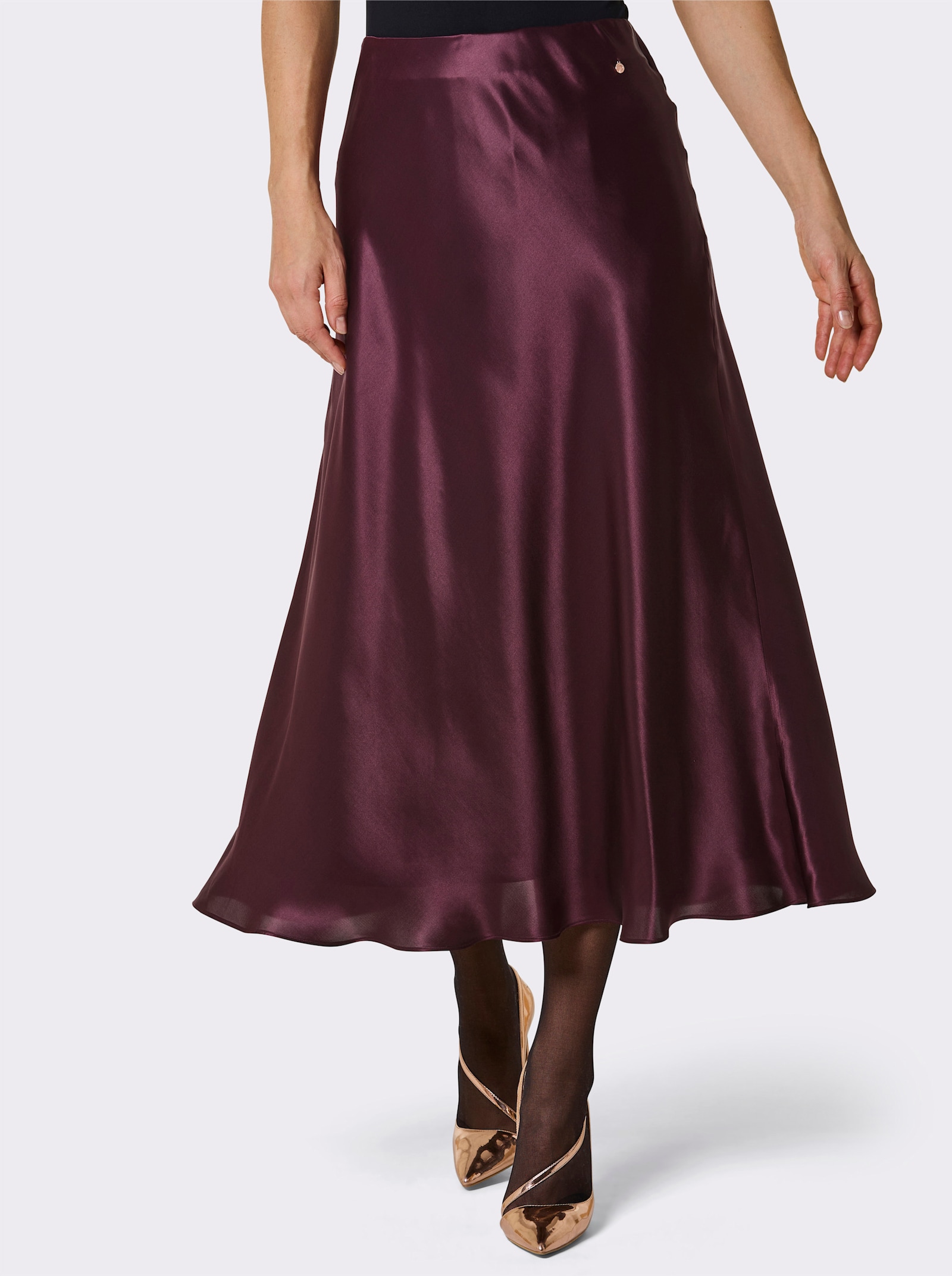 CREATION L PREMIUM Schlupfrock mit Futter - burgund