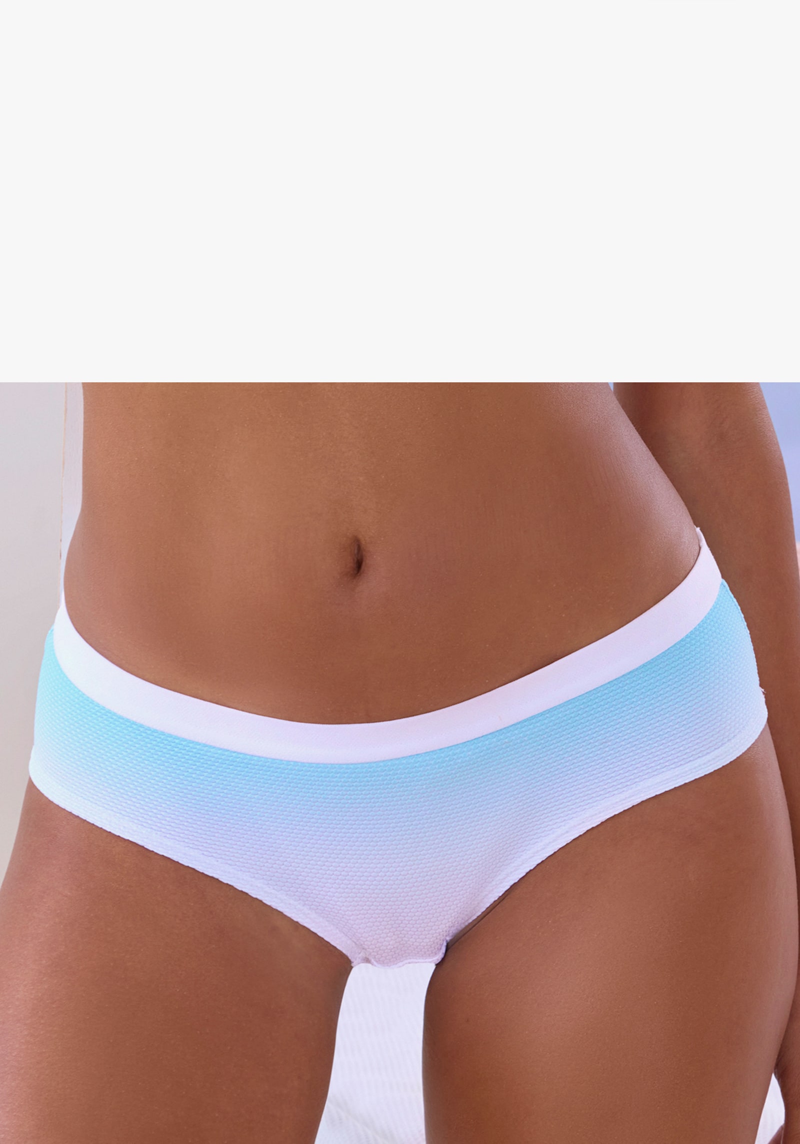 Vivance Panty - wit/blauw