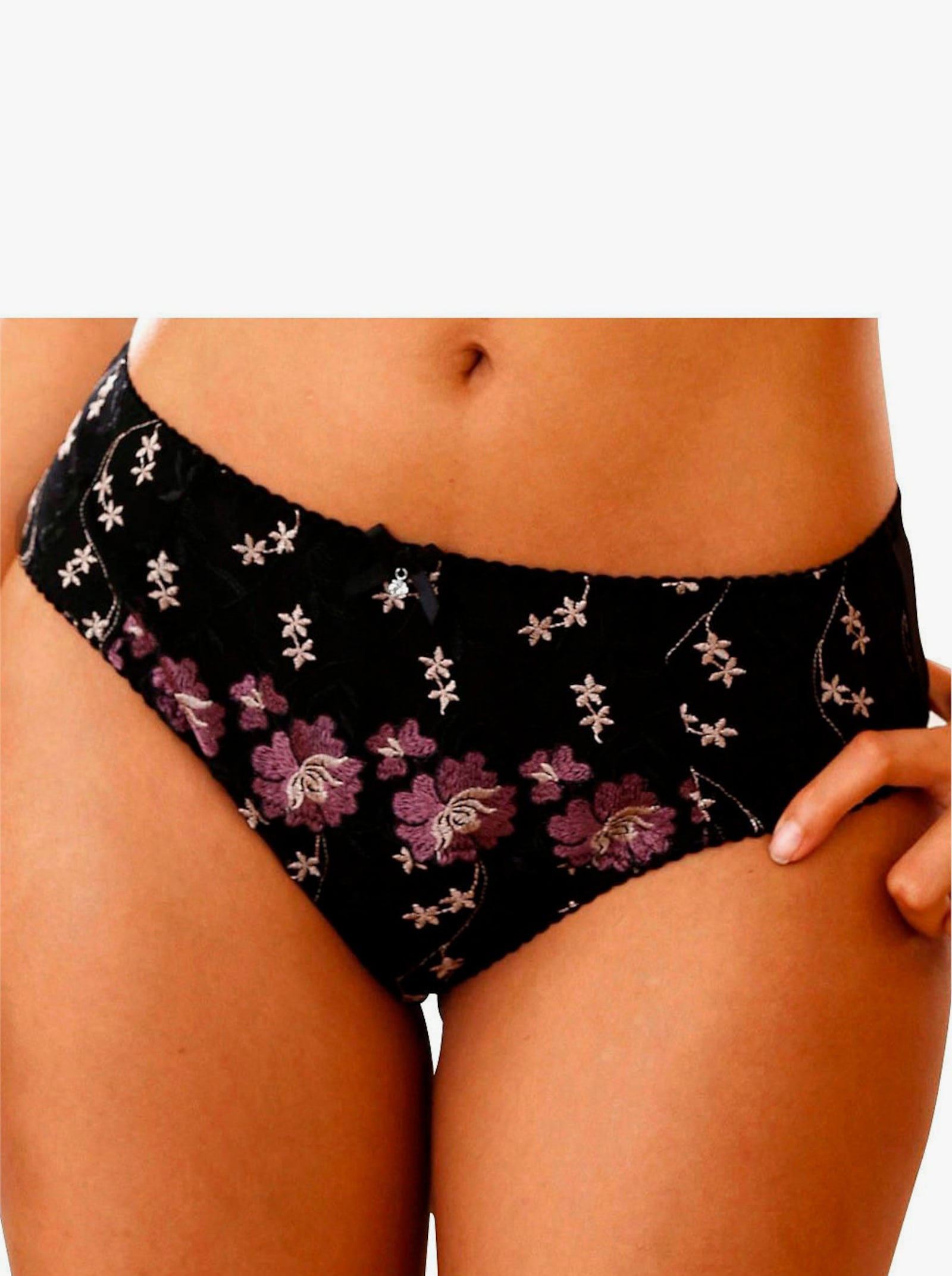 Nuance Slip - schwarz-taupe