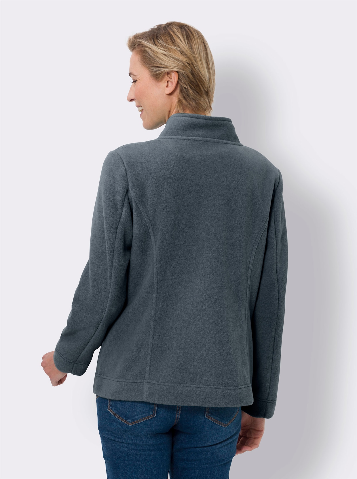 Jacke - jeansblau