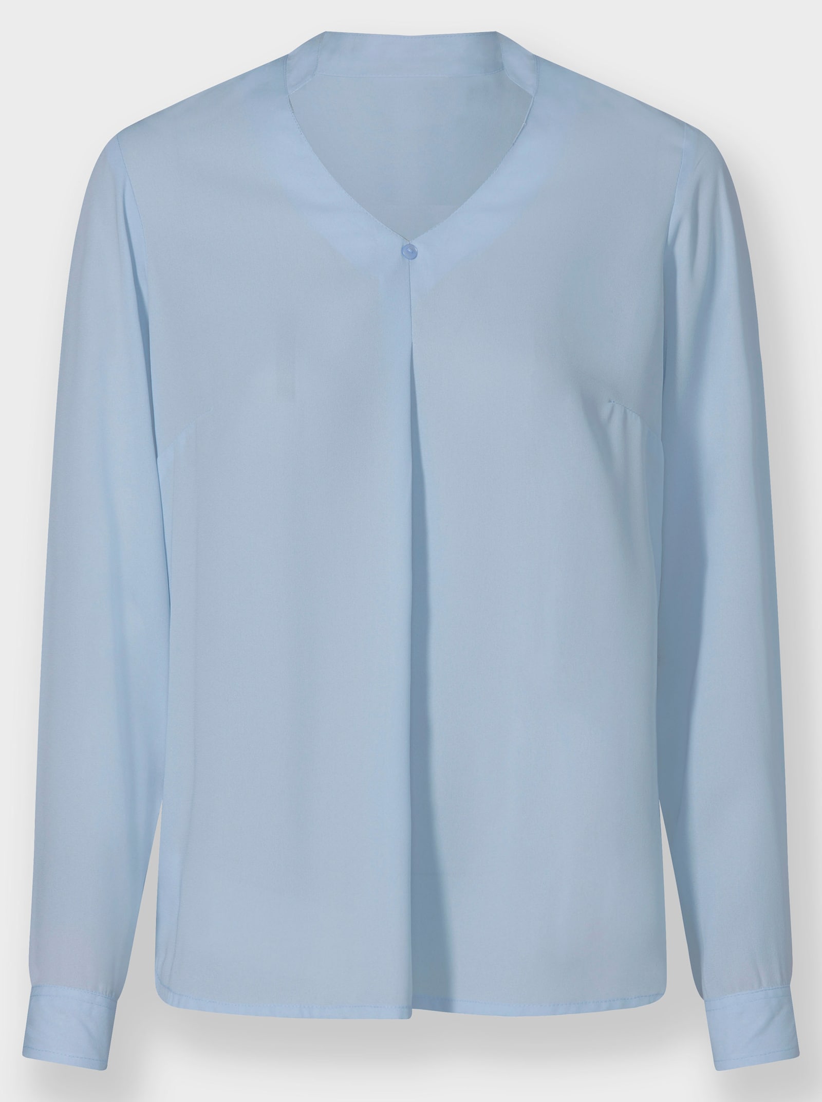 heine Schlupf-Bluse mit Stehkragen - hellblau