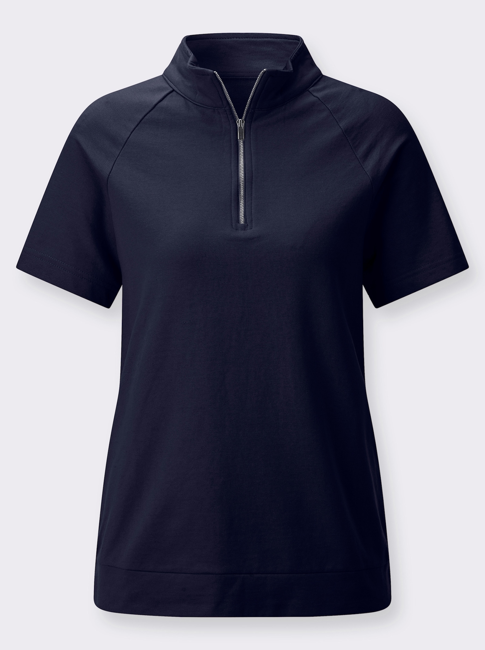 Sweatshirt mit überschnittenen Schultern - marine