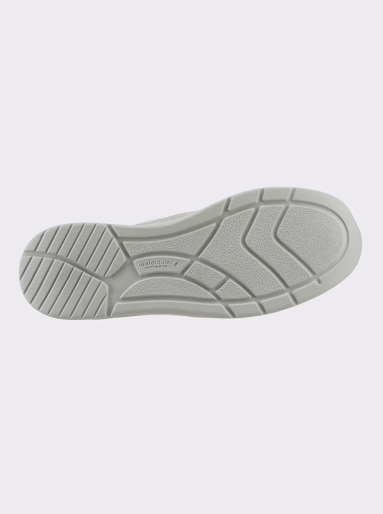 Waldläufer Sneaker - elfenbein-grau-gemustert