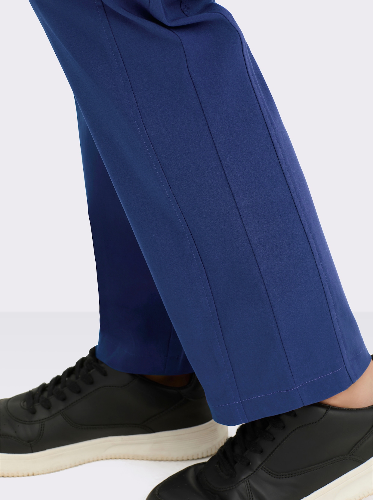 Stehmann Comfort line Hose mit Dehnbund, Viskose-Qualität - royalblau