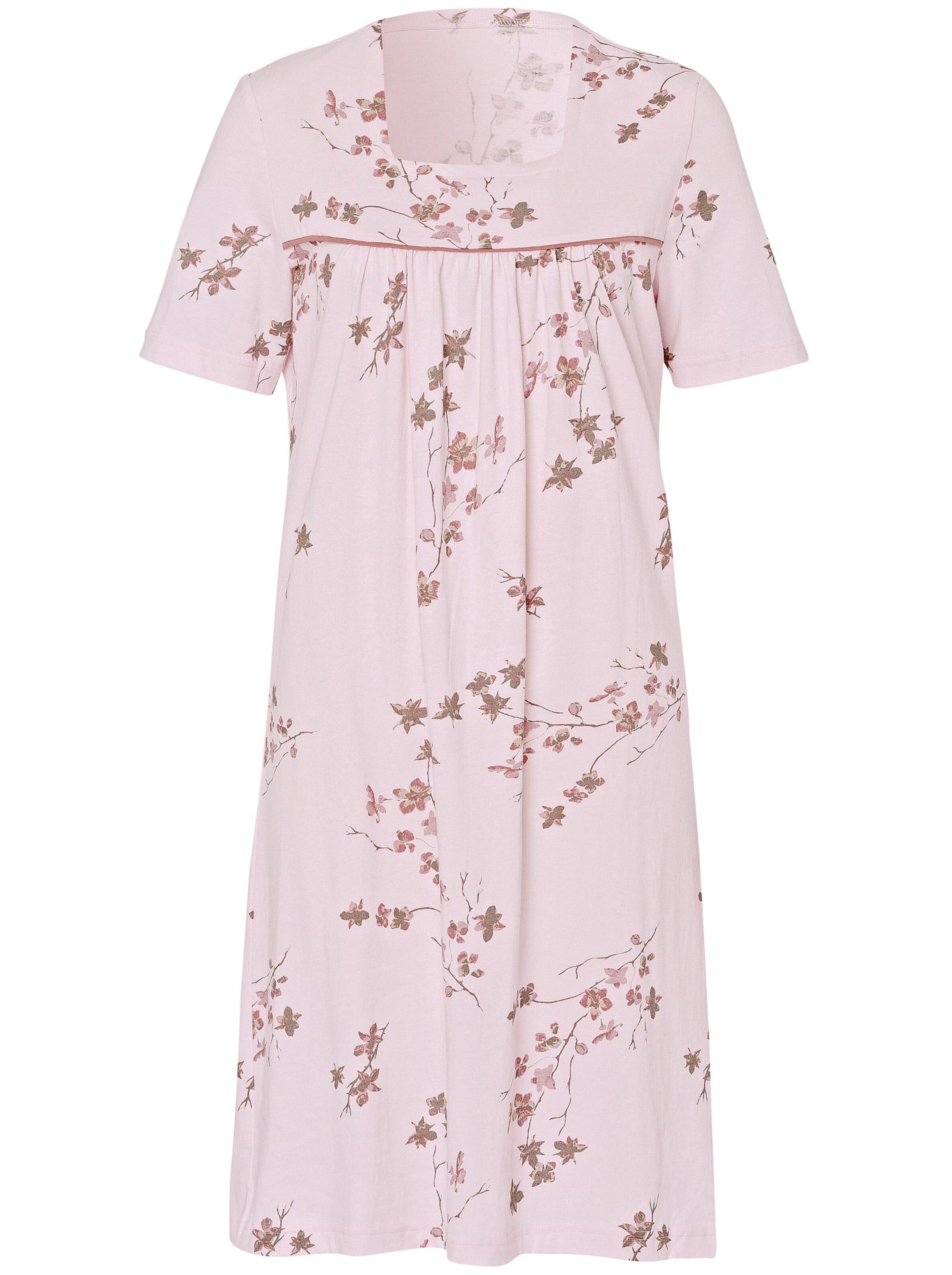 Nachthemd - rosé-bedruckt