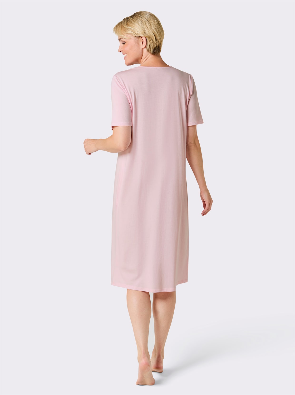 wäschepur Nachthemd - rosé