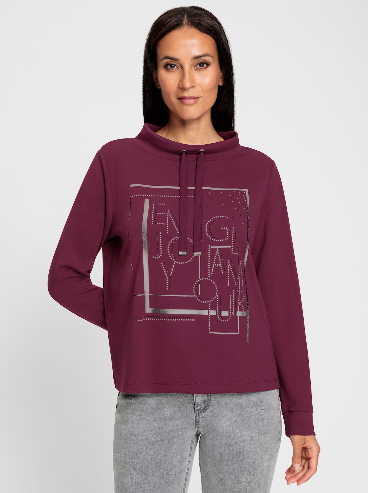 heine Sweater - bordeaux