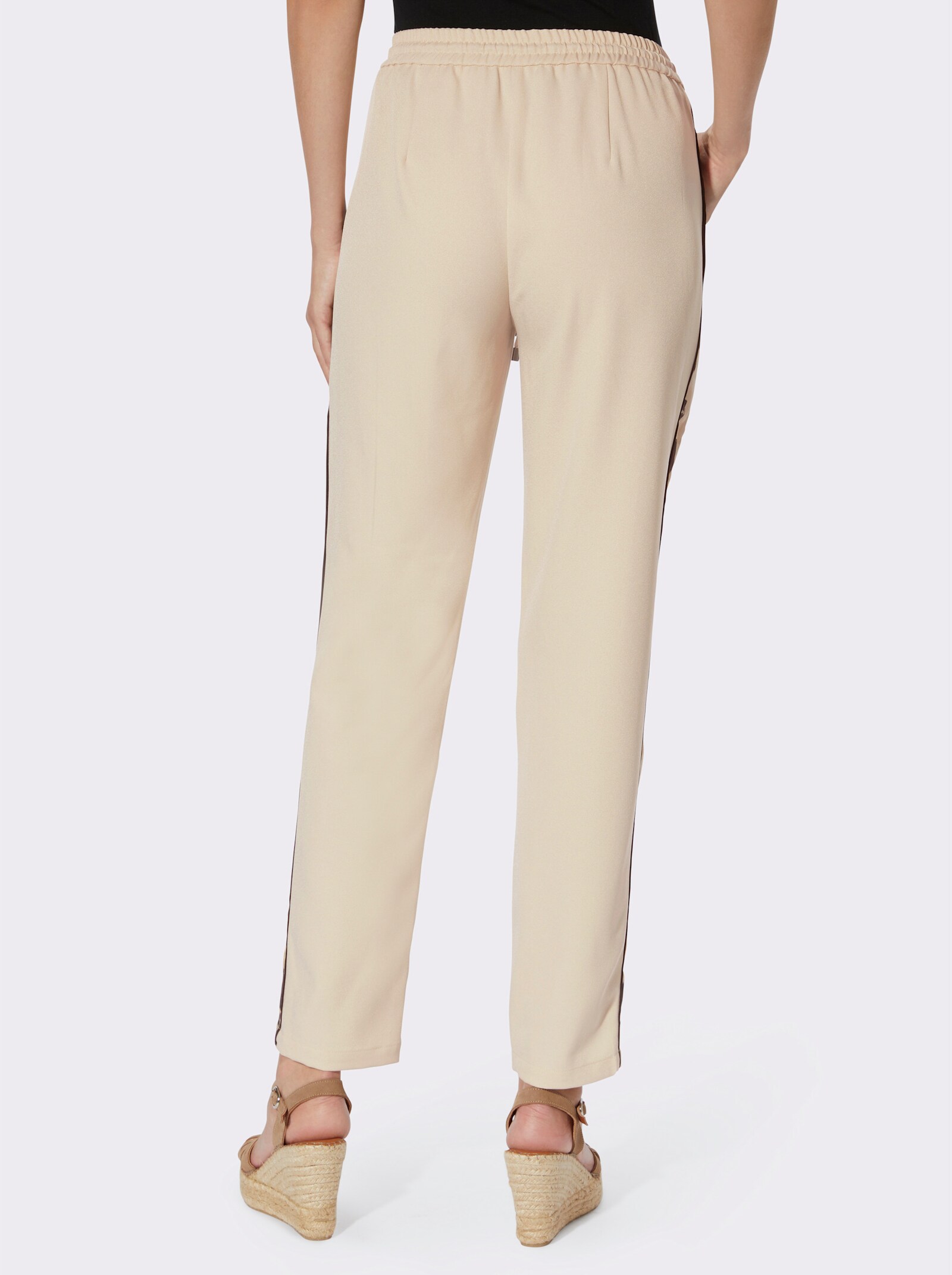 heine 7/8-Hose in Karottenform - sand