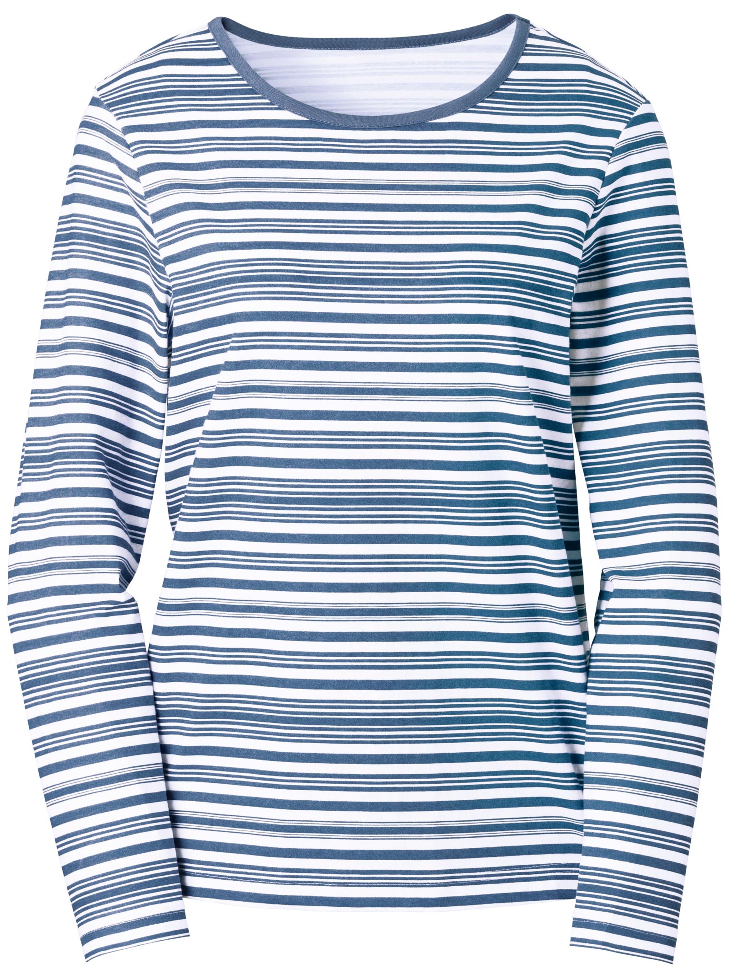 Shirt - bleu-geringelt